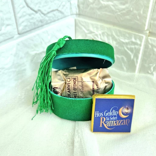 Ramazan Hediyesi Kutulu Çikolata Kahve Hoşgeldin Ramazan Set Ramazan Süsleri