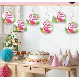 Flamingo Tavan Sarkıt  Süs 6'lı