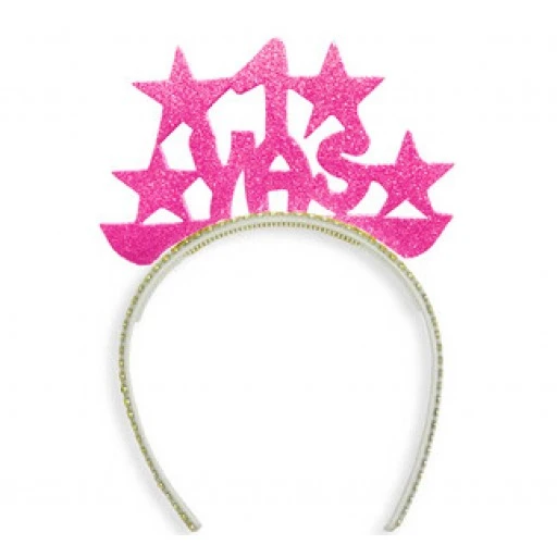 Taç Evadan Simli Taşlı 1 Yaş Pembe