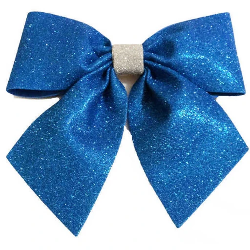 Fiyonk Büyük Boy Evadan Simli 25x25 cm Mavi P1