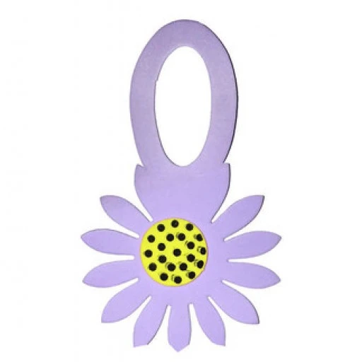 Süs Eva Çiçek Modeli Lila 20 Li Set