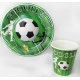 Tabak Karton Futbol Goooll 23 cm 8'lı