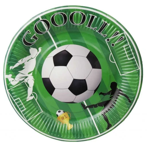 Tabak Karton Futbol Goooll 23 cm 8'lı