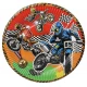 Tabak Karton Motocross 23 cm 8'lı