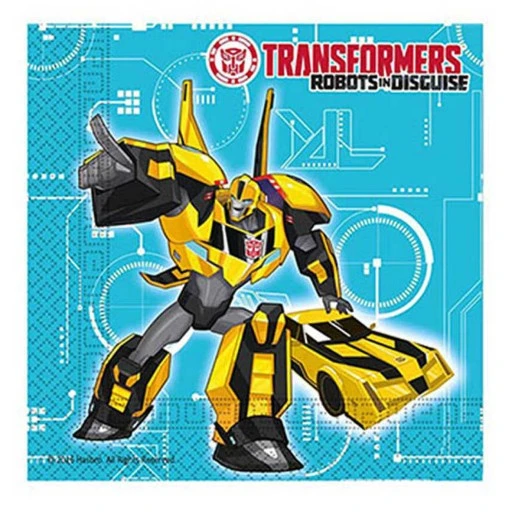 Kağıt Peçete Transformers Bumblebee 33x33cm 20'li