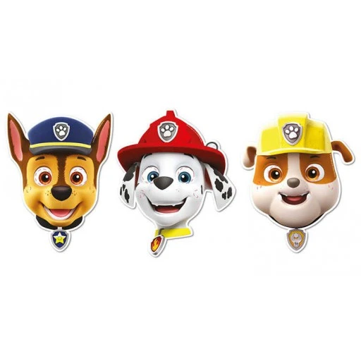 Paw Patrol Refresh Maske 6'lı