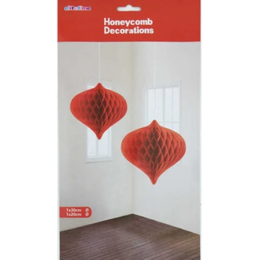 Süs Ponpon Petek.pırlanta 2li Set Kırmz.