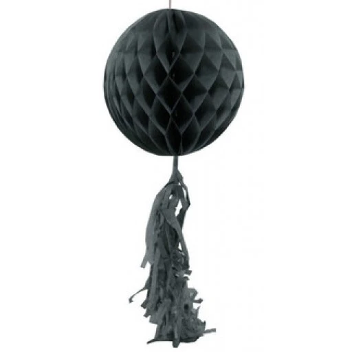 Süs Petek Modeli Püsküllü 25x85 cm Gümüş