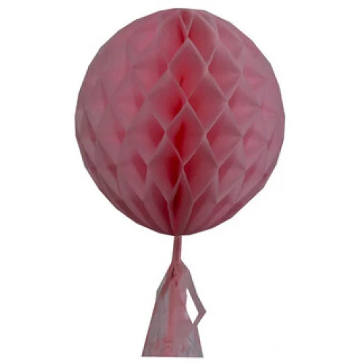 Süs Petek Modeli Püsküllü 25x85 cm Pembe