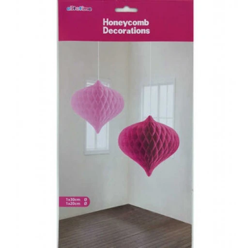 Süs Ponpon Petek.pırlanta 2li Set Pembe