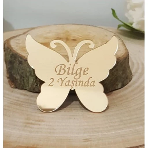 Pleksi Kelebek Kişiye Özel Malzeme