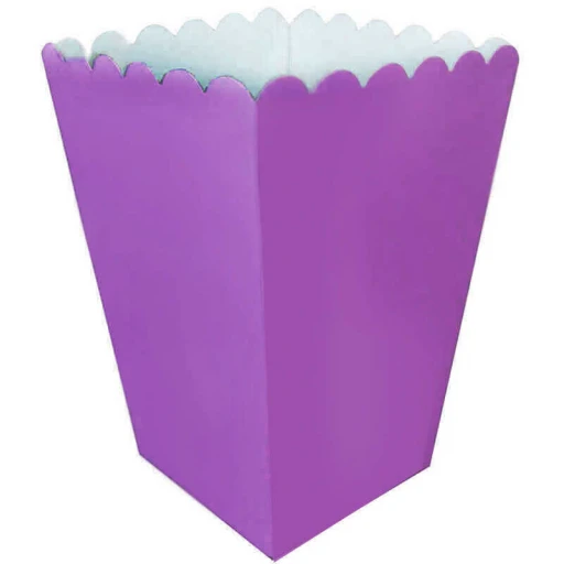 Mısır Cips Kutusu Makaron Mor 8'lı