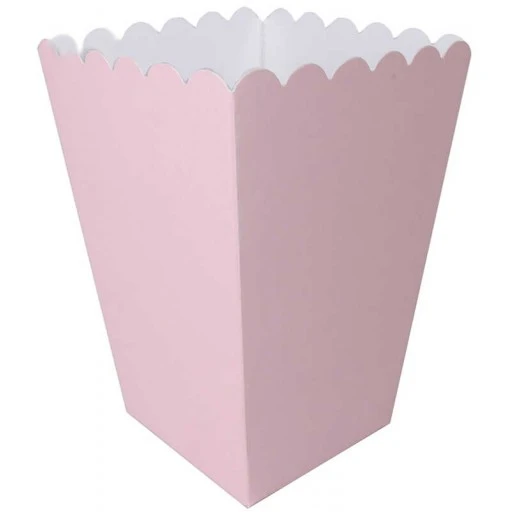 Mısır Cips Kutusu Makaron Pembe 8'lı