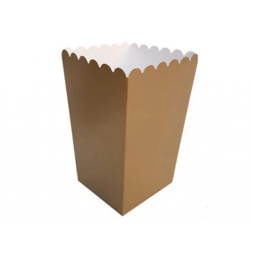 Mısır Cips Kutusu Düz Altın 10'li