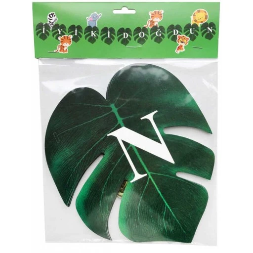 Flama İyiki Doğdun Safari Yaprak Yeşil