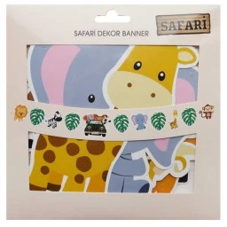 Flama Safari Figürlü Pencereli Kutuda