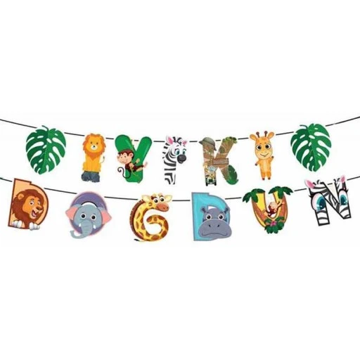 Flama Safari Şeklinde İyiki Doğdun