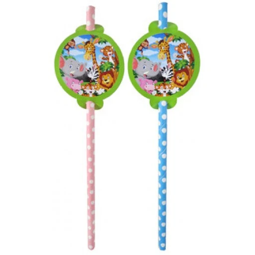 Pipet Safari Karton Pipetli 6'lı