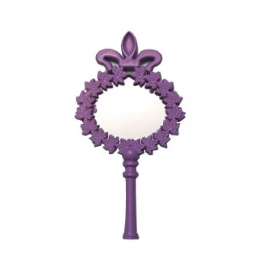 Ayna Çiçekli Plastik Lila