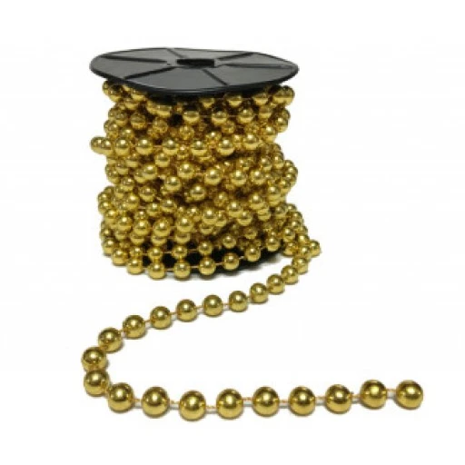 İnci İpe Dizili Altın 8mm 8mt P1