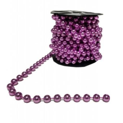 İnci İpe Dizili Pembe 8mm 8mt P1