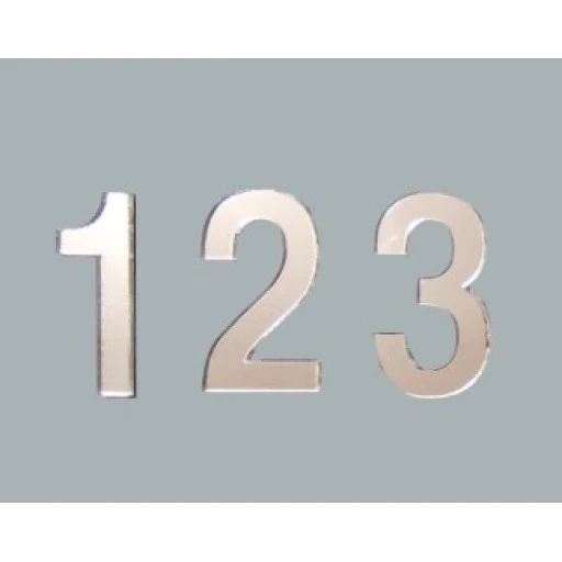 Rakam Ayna Pleksi 4 cm-2 Rakam 10'li