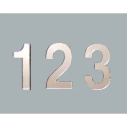 Rakam Ayna Pleksi 4 cm-3 Rakam 10'li