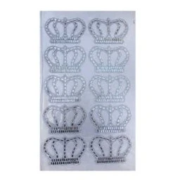 Taç Büyük Ütü İle Yapışan 11x7cm (hot-fıx)2'li