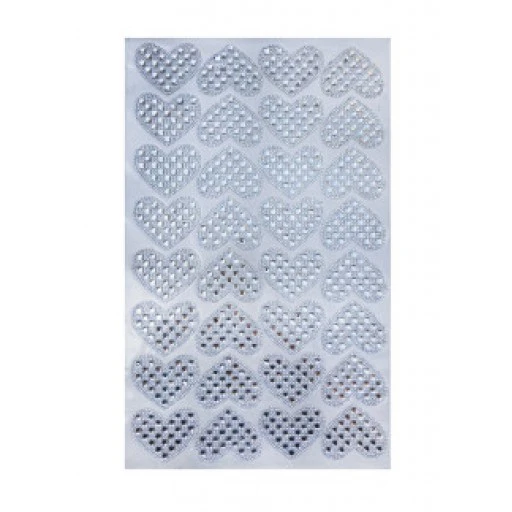 Kalp Ütü İle Yapışan 6.2x4cm (hot-fıx) P32