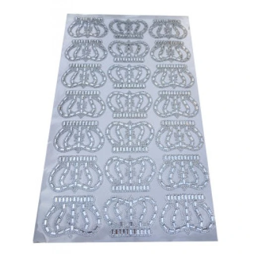 Taç Orta Ütü İle Yapışan 8x5,5cm (hot-fıx)p21