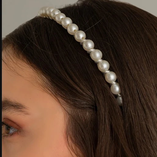 Toptan İncili Taç 8'li