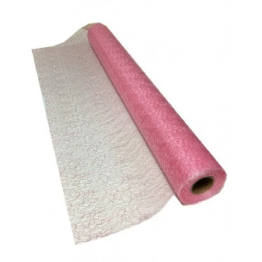 Tül Örümcek Ağı Modeli Fileli Pembe Rulo 25mtp1
