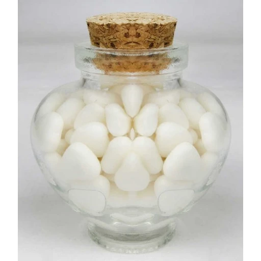 Şeker Kalpli Meyve Aromalı Draje Beyaz Kg