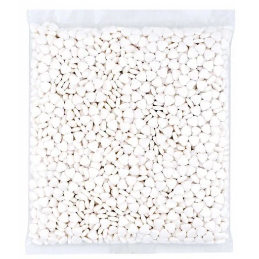 Şeker Kalpli Meyve Aromalı Draje Beyaz Kg