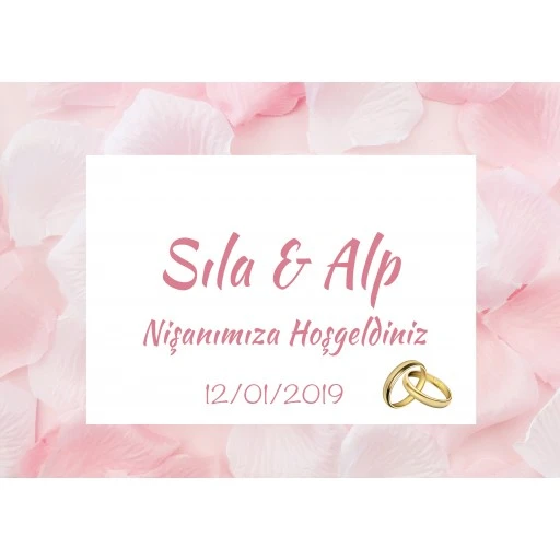 Söz Nişan Afiş Arka Plan Fon Sn65