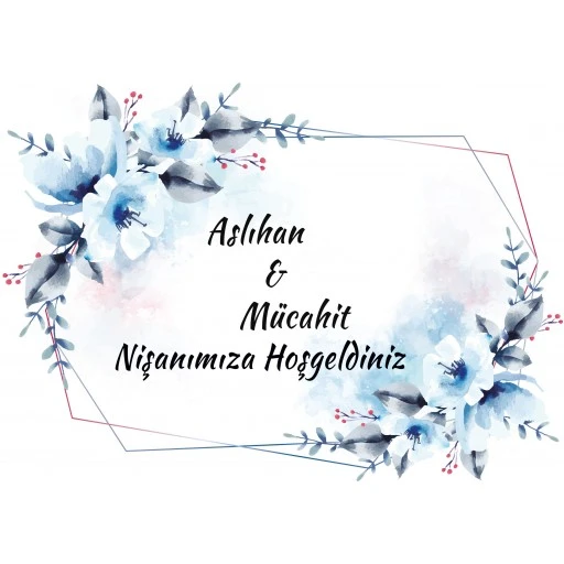 Söz Nişan Afiş Arka Plan Fon Sn75