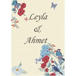 Söz Nişan Afiş,karşılama Panosu Branda Sn28