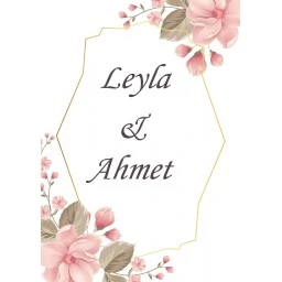 Söz Nişan Afiş,karşılama Panosu Branda Sn29