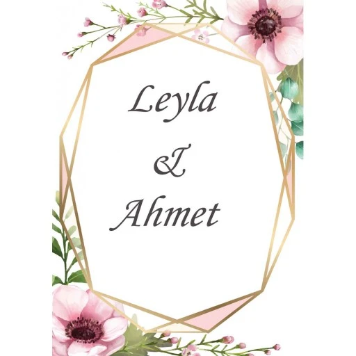 Söz Nişan Afiş,karşılama Panosu Branda Sn32