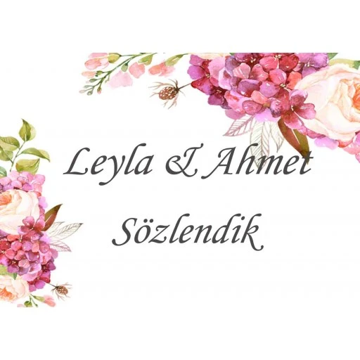 Söz Nişan Afiş Sn31 Afiş