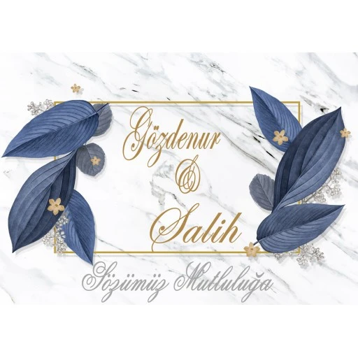 Söz Nişan Afiş Sn36