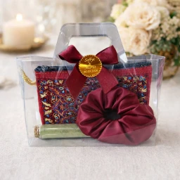 20 Adet Kutu içinde cüzdan & şişede kına & toka Kına Hediyelik