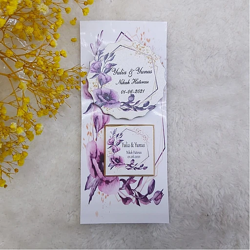 Kağıt Üzeri Ahşap Magnet Ve Çikolata Hediyelik