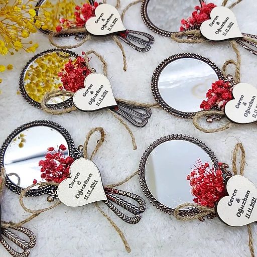 Metal Ayna Nikah Şekeri