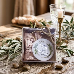 Açacak Magnet Kutulu Ve Türk Kahveli Nişan Hediyeliği Nikah Şekeri