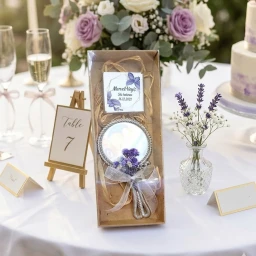 Kutulu Ayna Ve Çikolata Söz Nişan Nikah Şekeri Hediyelik Hatırası