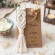 Söz Nişan Nikah Şekeri Hatıralık Kağıt Üzeri Çiçek Süslü Makrome Anahtarlık