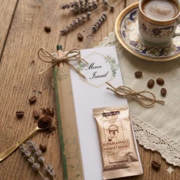 Tohum Kalemli Ve 40 Yıl Hatırlı Türk Kahveli Söz Nişan Nikah Şekerleri
