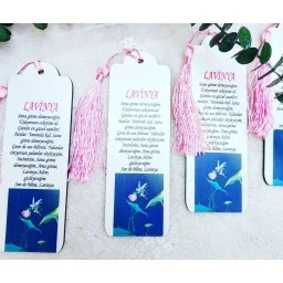 Ahşap Kitap Ayracı Püsküllü Kırımızı Fener Nişan Hediyesi Nişan Hatırası