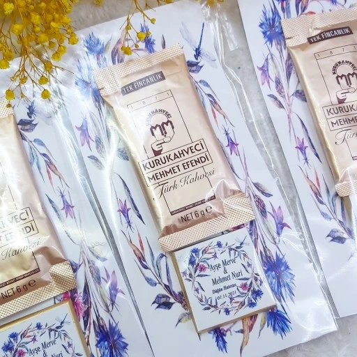 Kağıt Üzeri Kahve Ve Çikolata Hediyelik 01